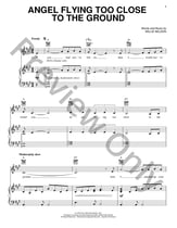 Angel Flying to Close to the Ground piano sheet music cover